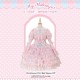 Mademoiselle Pearl Sanrio My Melody Rose Themed Apron Top Skirt Set JSKs and OPs(Reservation/Full Payment Without Shipping)